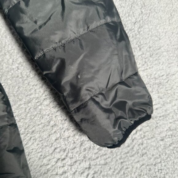 UPS Jacket Womens Large Gray Uniform Employee Full Zip Puffer Winter - Picture 5 of 9